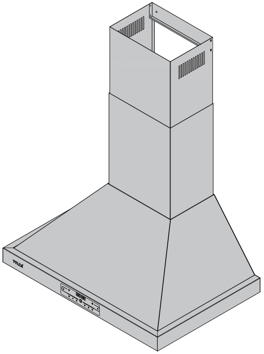 TYLZA KMC03 30 Inch Wall Mount Range Hood
