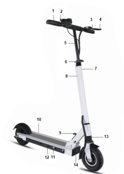 insportline E-Scooter Skootie-DESCRIPTION