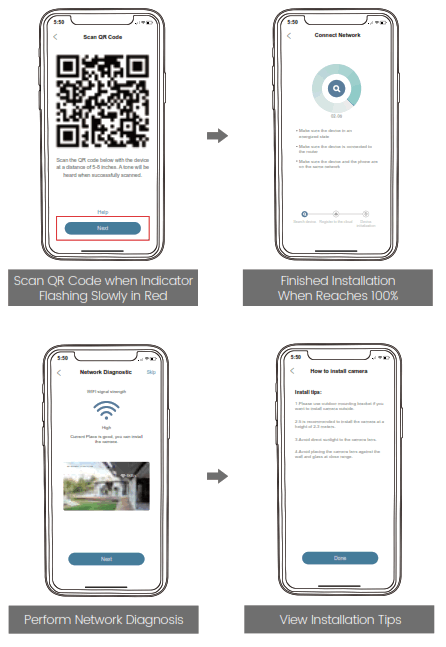 ZUMIMALL Bell-J7 Smart Video Doorbell - app2
