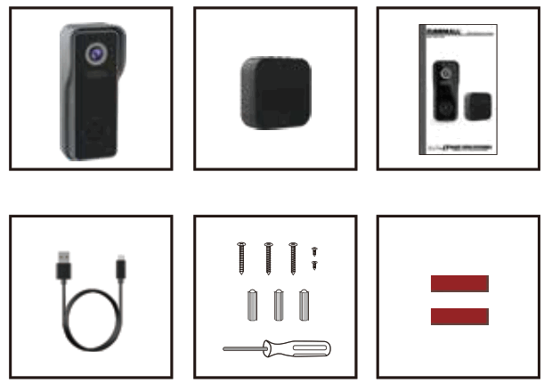 ZUMIMALL Bell-J7 Smart Video Doorbell - fig