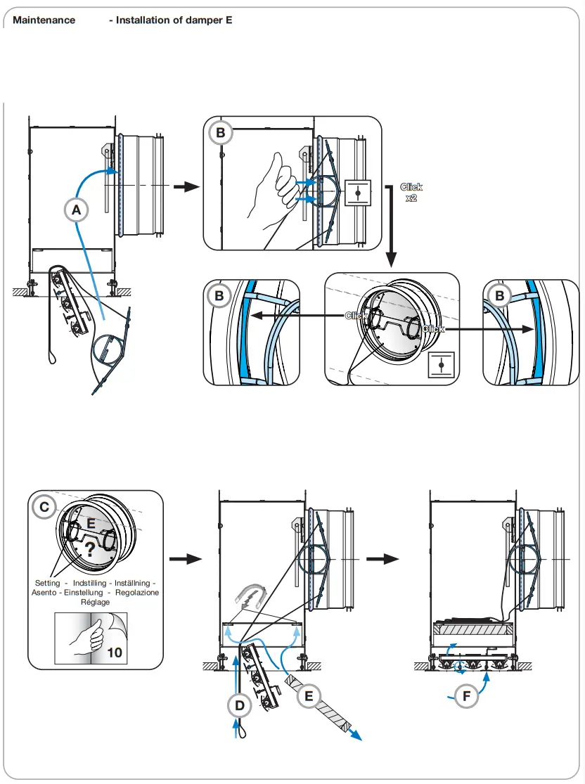 Lindab LTDF Slot Diffuser with filter - fig 1