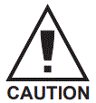 ZaMeL PBM-07 Bistable Relay Instruction Manual - Warning or Caution icon