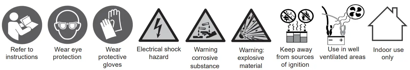 SEALEY SBC8 Automatic Battery Charger and Maintainer - sambol 1