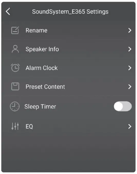 artsound Smart Stream Single Zone Multiroom Streamer - DEVICE SETTINGS
