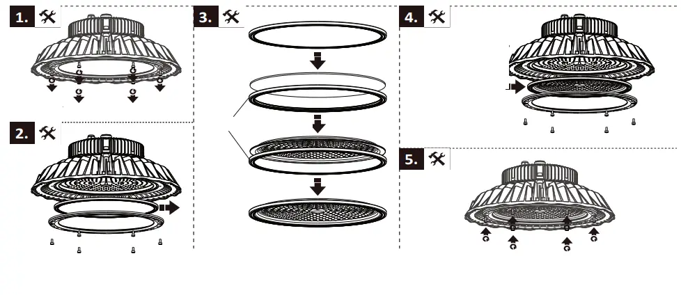 VENTURE LIGHTING AP0004 Venture LED High Bay Lighting 5
