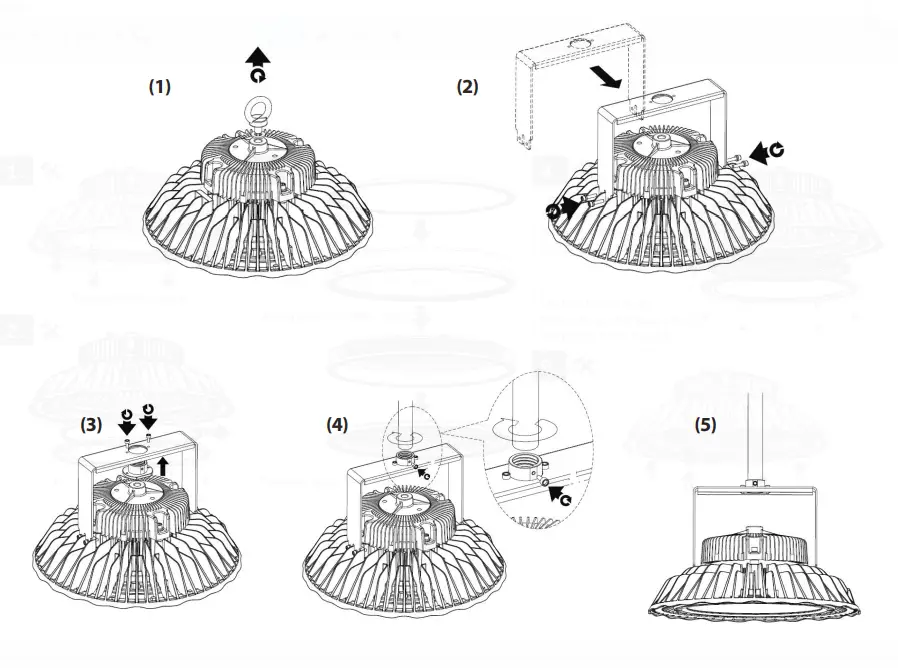 VENTURE LIGHTING AP0004 Venture LED High Bay Lighting 6