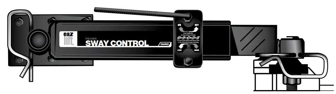 eazlift 48380 Right-Mounted Passenger Side Trailer Sway Control -Featured Image