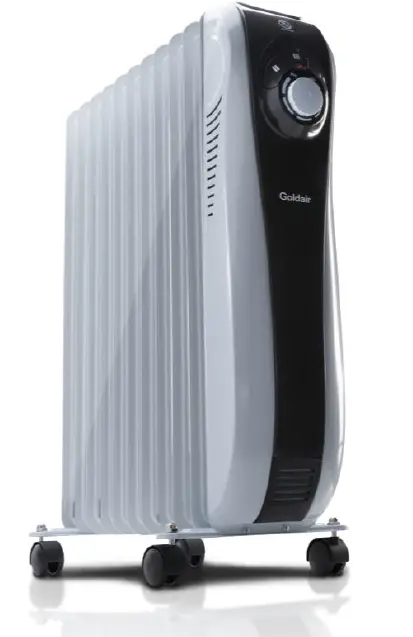 Goldair GOC2 series Fin Oil Column Heater fig (2)