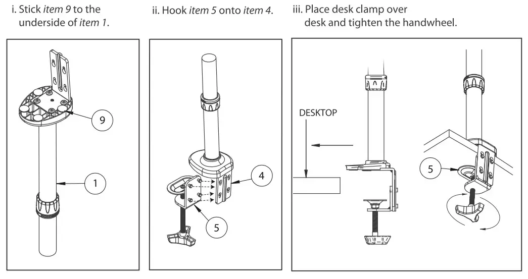 B-TECH BT7371 Flat Screen Mount - Figure 3