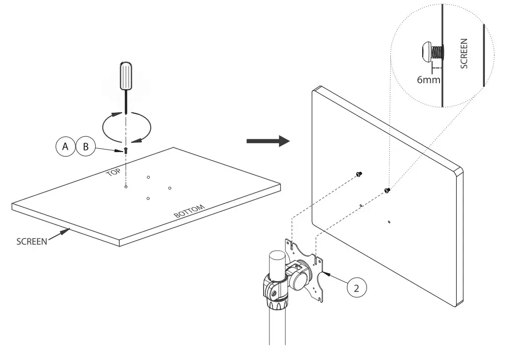B-TECH BT7371 Flat Screen Mount - Figure 7