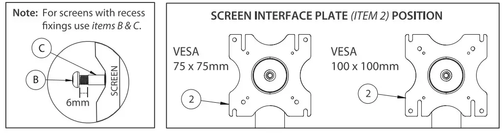 B-TECH BT7371 Flat Screen Mount - Figure 8