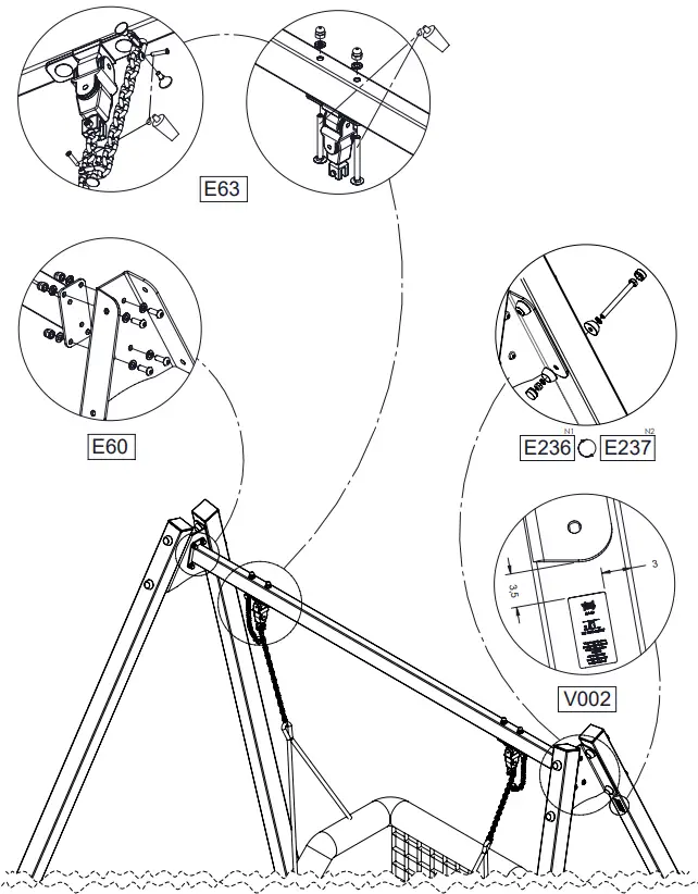 vinci-play-ST0517-Children-Krokus-Accessible-Rocking-Seat-FIG7