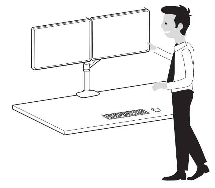 ergotron 45 248-026 LX Dual Stacking Arm - fig 13