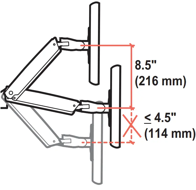 ergotron 45 248-026 LX Dual Stacking Arm - fig 17