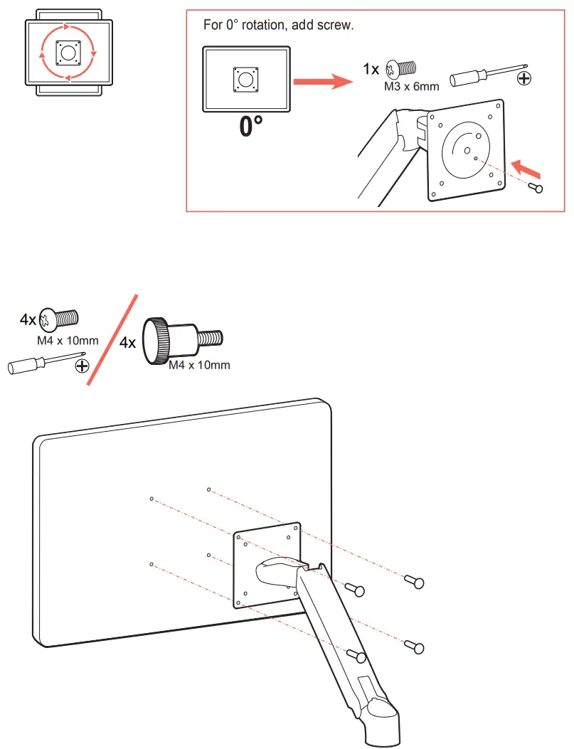 ergotron 45 248-026 LX Dual Stacking Arm - fig 3