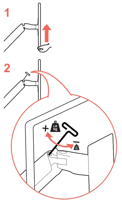 ergotron 45 248-026 LX Dual Stacking Arm - fig 8