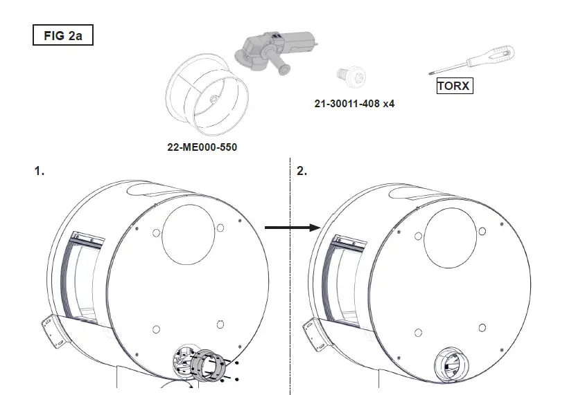 Nordpeis SN-ME000-P24 Portable Wood Burning Stove fig 11