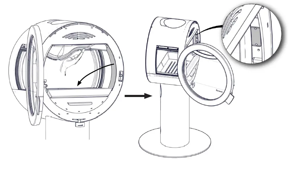 Nordpeis SN-ME000-P24 Portable Wood Burning Stove fig 31