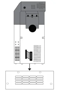 Cleaning the interior components Figure 1