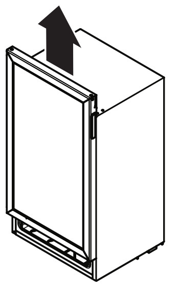 Remove the door from your cooler