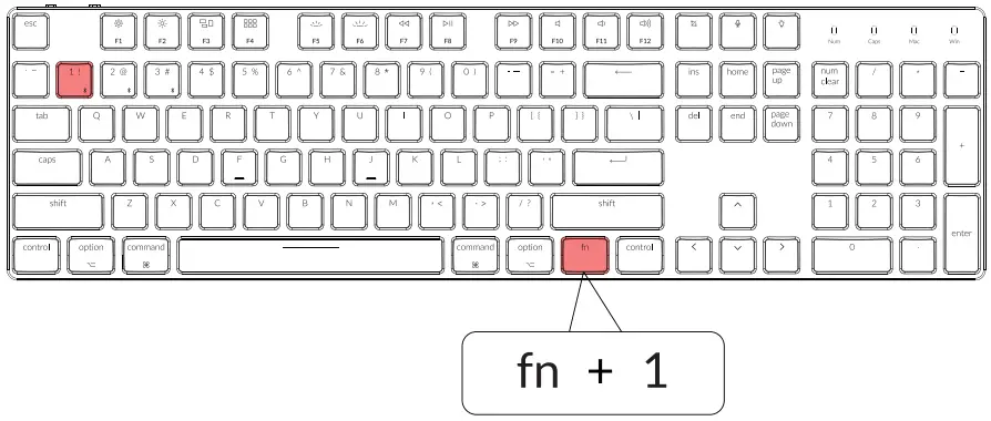 Keychron K5 Wireless Mechanical Keyboard - Fig 2
