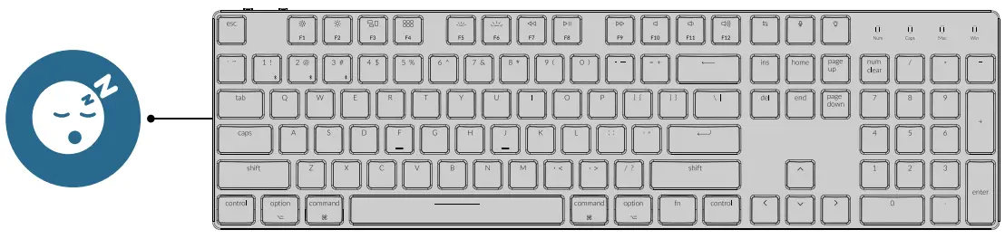 Keychron K5 Wireless Mechanical Keyboard - Fig 9