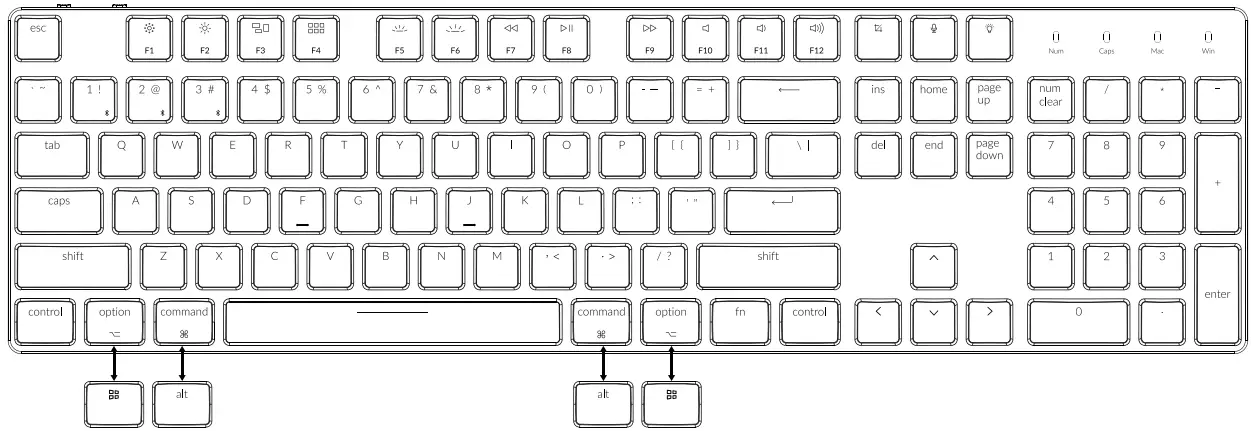 Keychron K5 Wireless Mechanical Keyboard