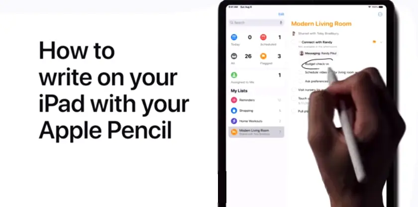 How To Use The Apple Pencil