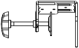 VonHaus 3000112 Double Vertical Monitor Stand B03