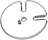 VonHaus 3000112 Double Vertical Monitor Stand B09