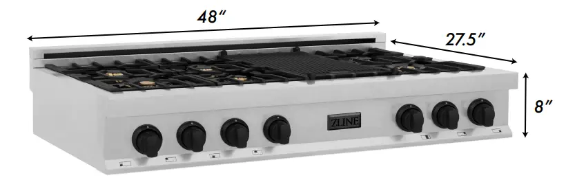 ZLINE-RT48-Autograph-Edition-Series-48-Inch-Gas-Sealed-Burner-Rangetop-FIG-1