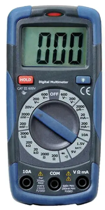SPER SCIENTIFIC 400001 Compact Digital Multimeter -