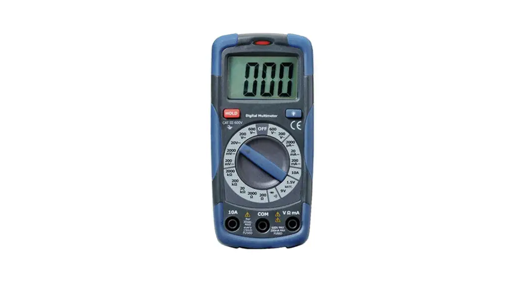 Sper Scientific 400001 Compact Digital Multimeter User Manual