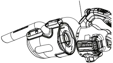 DEWALT DCV501LN Vacuum Cleaner 18V without Battery fig D