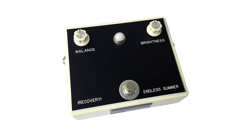Recovery Effects Endless Summer Pedal Instructions Recovery Effects Endless Summer Pedal Instructions