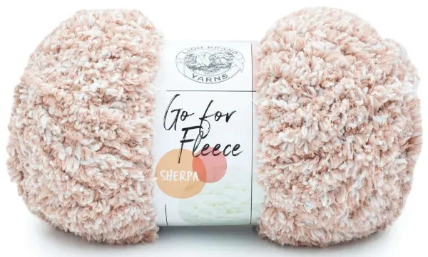 LION BRAND Roscoe Blanket - MATERIALS