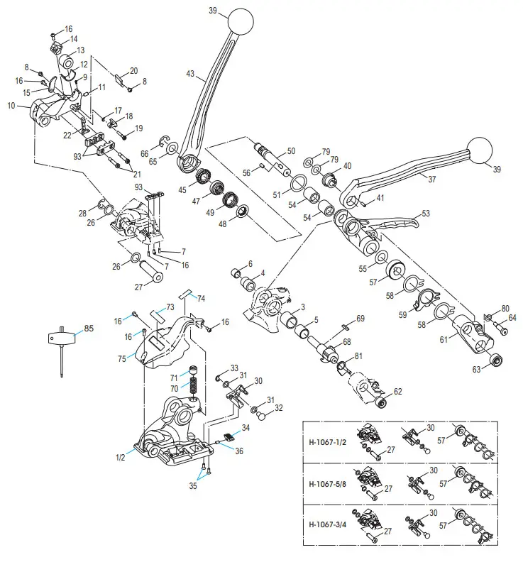 ULINE H-1067 Manual Steel Sealless Tool