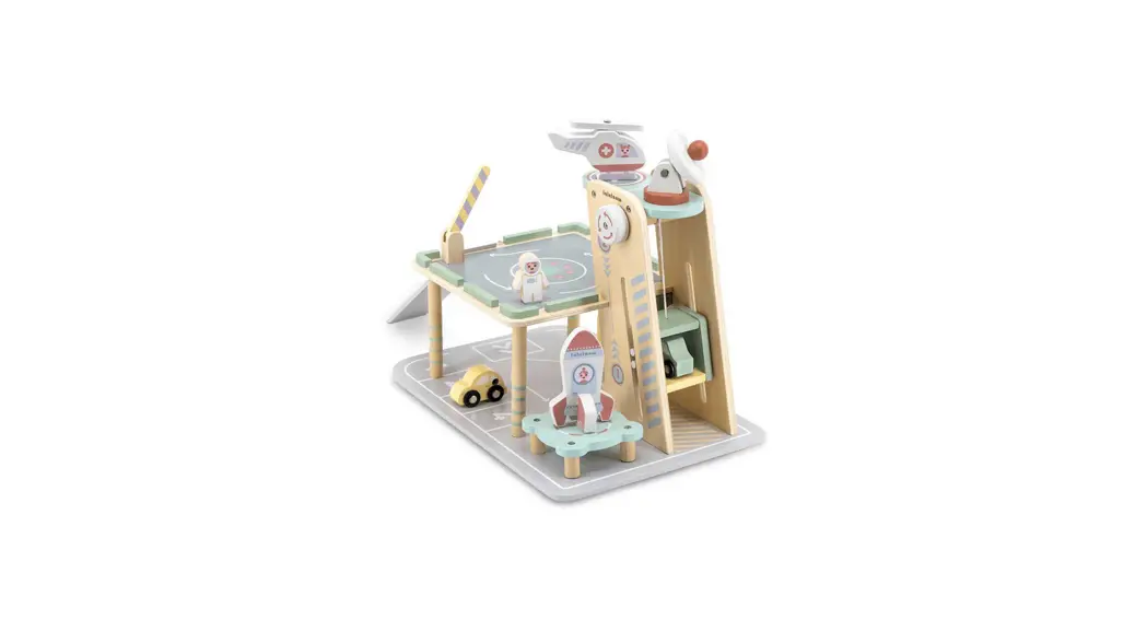 Beeloom Parkloom Wooden Parking Toy Garage Instruction Manual
