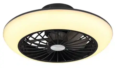 LeuchtenDirekt 14446 21 PATRICK Ceiling Fan LED Light- Featured Image