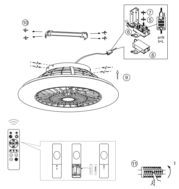 LeuchtenDirekt 14446 21 PATRICK Ceiling Fan LED Light-fig2