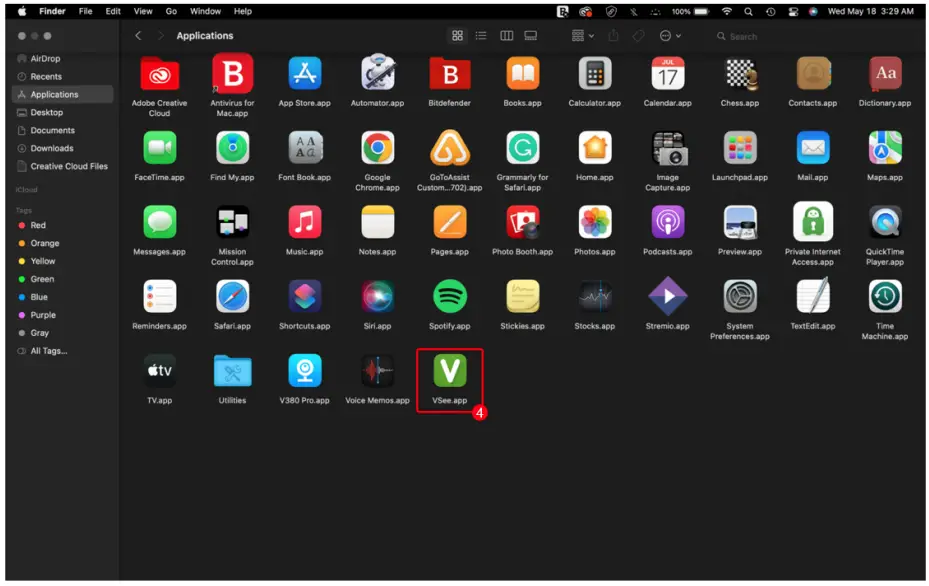 VSee Messenger Application - fig 3