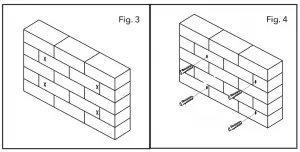 MOUNTING TO WALL (CONCRETE)