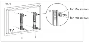 ATTACHING THE MOUNT ARMS TO THEN
