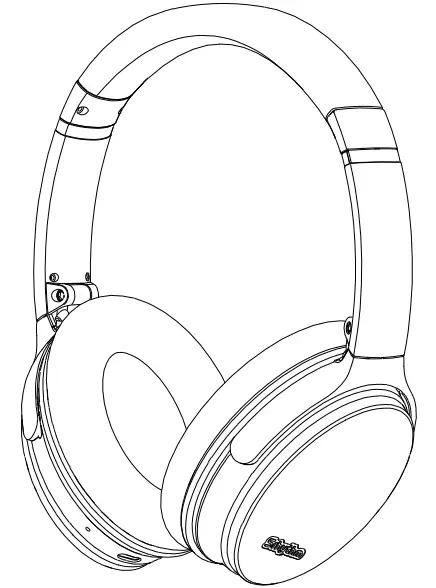 NC35 Noise Cancelling Wireless Bluetooth Headphones Package content