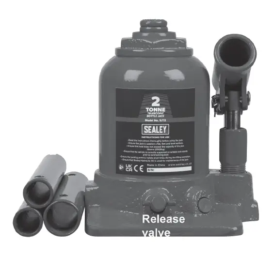 SEALEY-SJT2-SJT4-2TONNE-4TONNE-Telescopic-Bottle-Jacks-fig-1