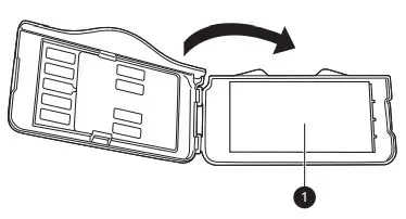 LG S3CW Styler Steam Closet with TrueSteam Technology and Exclusive Moving Hangers in Metallic Charcoal User Manual - Open the aroma filter and insert a dryer fabric