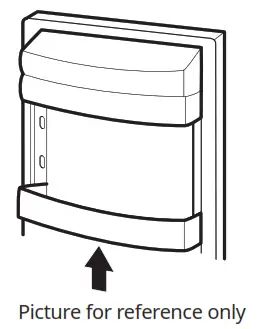 IKEA MEDGÅNG Fridge - Positioning the door balconies