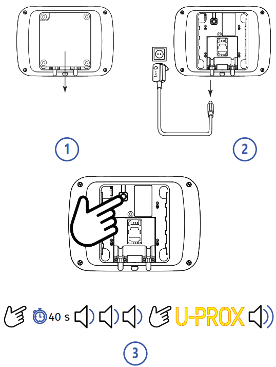 U PROX MP WIFI S WHITE Hub WIFI Central Pack - fig11