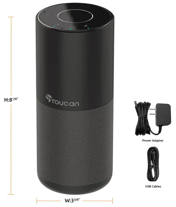 TOUCAN-TCS100KUAZ-Echo-Canceling-Conference-Speaker-FIG-1