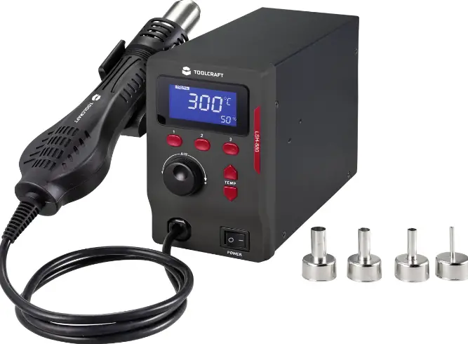 TOOLCRAFT-800W-LSH-880-Hot-Air-Station-product-image